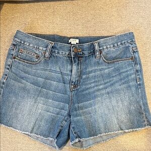 J. Crew Classic Blue Denim Shorts